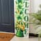 Glitzhome® 42" St. Patrick's Wooden Lighted Stacked Shamrock Porch Decor with Timer